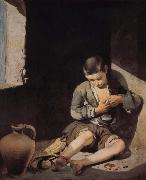 Bartolome Esteban Murillo Small beggar USA oil painting artist